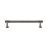 Heritage Brass Cabinet Pull Phoenix Design with 16mm Rose 160mm CTC Satin Nickel finish