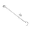 Silent Cabin Hook 12" - 300mm Satin Chrome