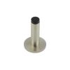 Burlington Plain Wall Mounted Door Stops Knurled Rose Satin Nickel - By Frelan Hardware - BUR-970SN-969SN