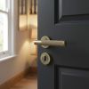 Complete Bari Door Handle Pack - Sashlock - Antique Brass - 65mm / 4-inch Hinges - JE-D7A8-AB