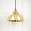 Smooth Brass Harborne Pendant
