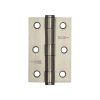 Jedo Grade 7 Steel Heavy Duty Button Tip Hinges 76x50x2mm Satin Nickel - By Frelan Hardware - J452BT-SN