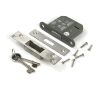 Satin SS 3" 5 Lever BS Dead Lock