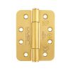 Zoo Hardware Grade 14 concealed knuckle hinge SS201 - Radius - PVD Satin Brass