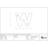 Black Letter W