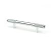 Polished Chrome Half Brompton Pull Handle - Small
