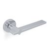 Valli Yabu Pushelberg Lever on Round Rosette - Polished Chrome PVD