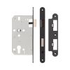 72mm Black Din Euro Sashlock Radiused 60mm Backset - By Frelan Hardware - JL-DS60RMB