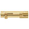 Jedo Brass Heavy Necked Barrel Bolts 200x38mm Polished Brass - By Frelan Hardware - J1002PB-8