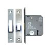 3" CE 3 Lever Dead Lock - Polished Chrome