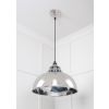Hammered Nickel Harborne Pendant