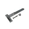 Hook and Band Hinge - Straight 12" - 300mm Black