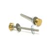 Aged Brass (316) 1.2m T Bar Handle Bolt Fix 32mm Ø