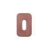Zoo Hardware Standard Profile Escutcheon - Rosso Mini Squircle - 50 x 32 x 3 - PVD Bronze