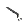 Stainless Steel Flush Bolts JMB51 Black 203mm x 20mm Square Forend - By Frelan Hardware - JMB51