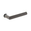 Tupai Rapido Covela Lever Door Handle on Concealed Round Rose - Titanium (Pair)
