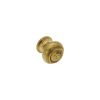 Bloxwich Small 30mm Cupboard Knob Aged Brass