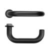Zoo Hardware Maggiore Lever on 32mm Round Mini Rose - Black