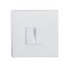 Tupai Rapido 5S Line WC Turn and Release on 5mm Slimline Square Rose - White (Pair)