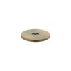 Millhouse Brass Round Cabinet Handle Backplate - Antique Brass