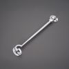 Silent Cabin Hook 8" - 200mm Satin Chrome