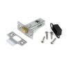 Satin Chrome 2½" Tubular Mortice Latch