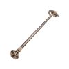 Silent Cabin Hook 10" - 250mm Antique Brass