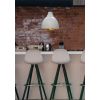 Hammered Brass Brindley Pendant in Flock