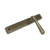 Burnished Brass Newbury Slimline Lever Espag. Latch Set