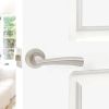 Leygo Lever Door Handle Satin Nickel