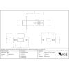 Black 3" Heavy Duty Latch