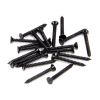 Black 6 x 1¼" Countersunk Screws (25)