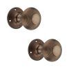 Beehive Door Knob 55mm Antique