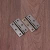NON CE Mild Steel Butt Hinges - Black Nickel