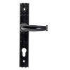 Black Cottage Lever Espag. Lock Set