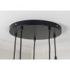 Hammered Brass Brindley Cluster Pendant in Tump
