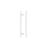 Zoo Hardware Top Drawer Fittings T Bar 160mm - White