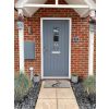 Polished Chrome Lion Head Door Knocker