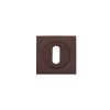 Zoo Hardware Square standard profile escutcheon - Etna Bronze