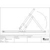 SS 20" Defender Friction Hinge - Top Hung