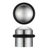 Zoo Hardware Domed Floor Mounted Door Stop - 31mm Dia 35mm Proj - Satin