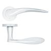 Zoo Hardware Merida lever on rose - Polished Chrome