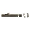 Atlantic Solid Brass Surface Door Bolt 6" - Matt Gun Metal