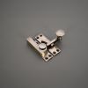 Quadrant Sliding Arm Fastener Antique Brass