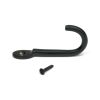 Matt Black Traditional Coat Hook