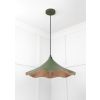 Smooth Copper Flora Pendant in Heath