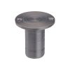 Zoo Hardware Dust Socket for Flush Bolts - Wood 20mm dia. x 38mm - PVD Graphite