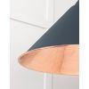 Smooth Copper Hockley Pendant in Soot