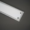 Georgian Finger Plate 300mm Polished Chrome
