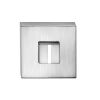 Tupai Rapido CurvaLine WC Turn on Round Rose (bolt through fixing only) - Satin Chrome